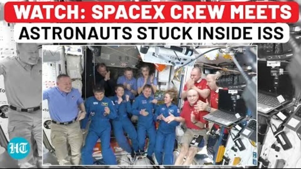 Stranded Astronauts Welcome SpaceX Crew-10 Inside ISS Amid NASA Rescue Mission | Sunita Williams