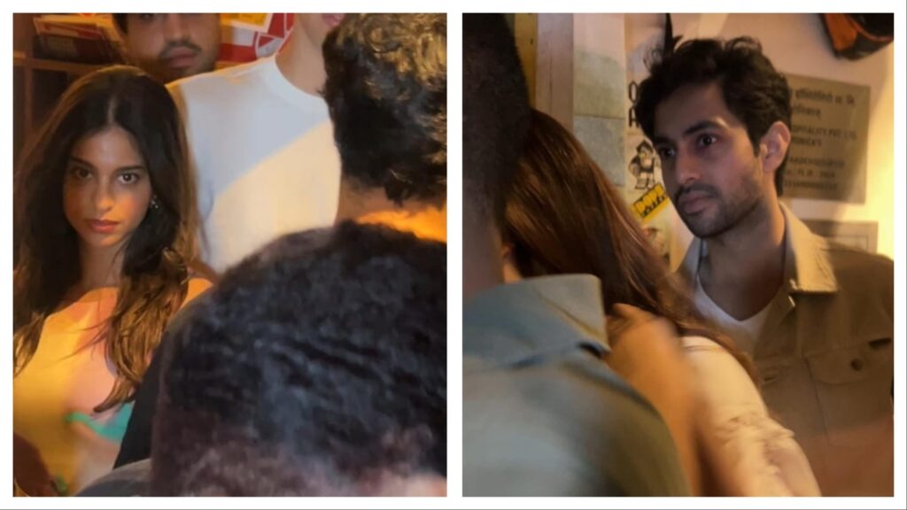 Suhana Khan joins rumoured boyfriend Agastya Nanda, his mother Shweta Bachchan for dinner. Watch | Bollywood