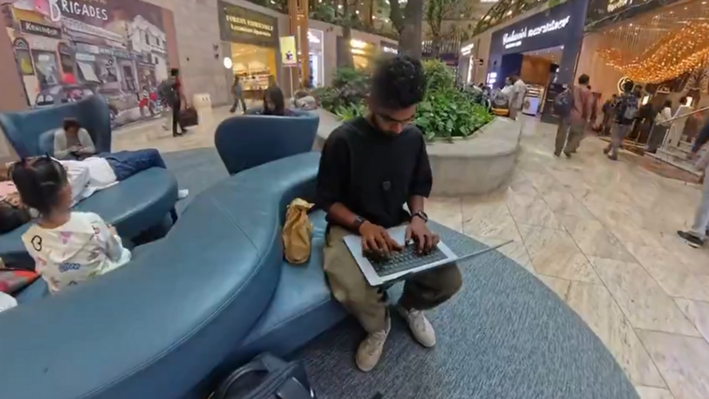 Techie ‘vibe codes’ a game in 30 minutes at Bengaluru airport, gets feedback from other techies. Watch | Bengaluru