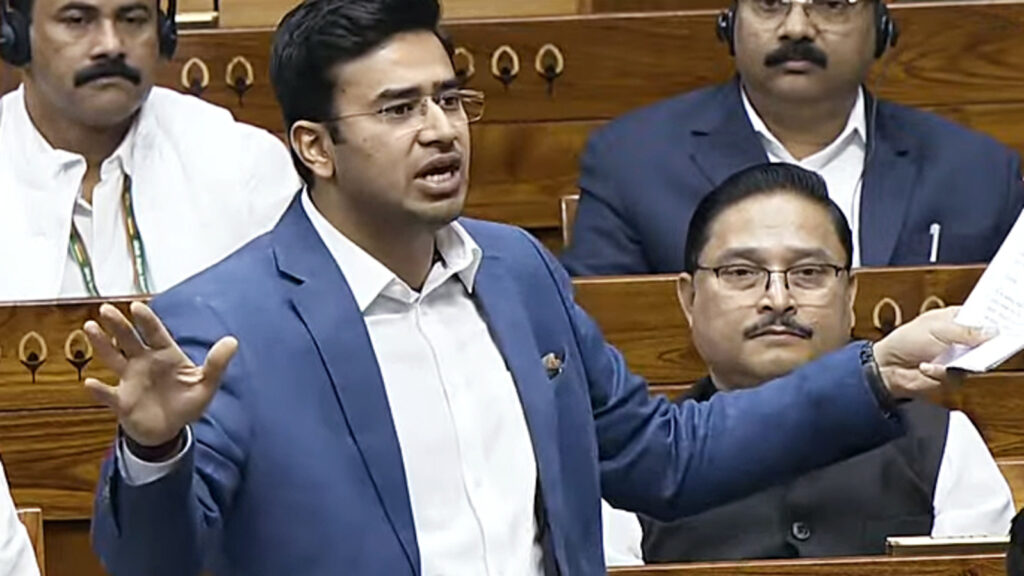 Tejasvi Surya blasts Karnataka government over 4% Muslim quota in tenders, calls it a ‘threat to the Constitution’ | Bengaluru