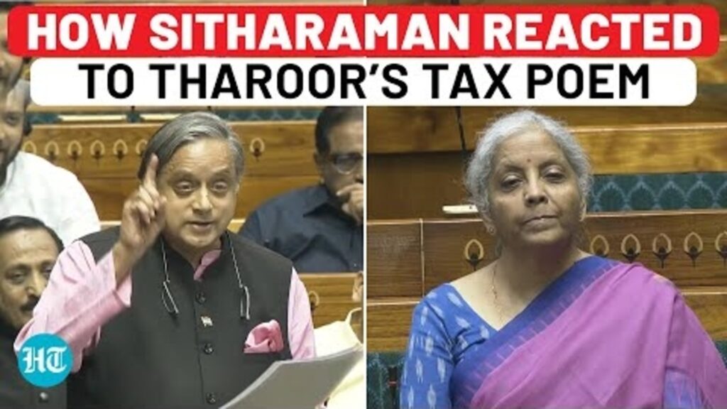 Tharoor Takes Potshots At Sitharaman One After Another In Lok Sabha On Finance Bill 2025|Full Speech