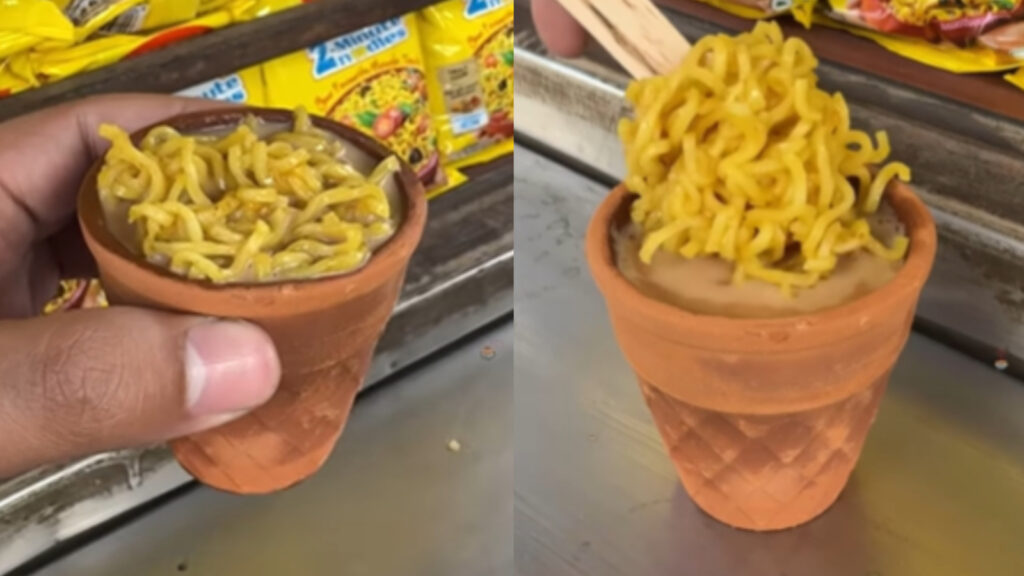 This video of Maggi chai has left the internet disgusted: ‘Please stop ruining our comfort food’ | Trending