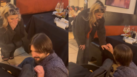 Trending News Live Today March 16, 2025: Paraplegic man melts hearts as he kneels to propose to his girlfriend in touching video. Watch