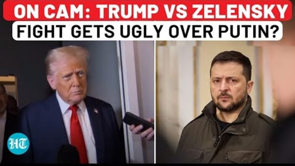 Trump Berates Zelensky, Praises Putin On Camera; Ukraine President Fumes, Says This On Russia