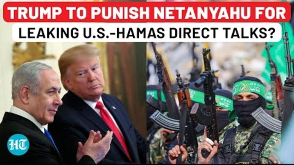 Trump Cuts Israel Out of Hamas Negotiations After Netanyahu Leaked Secret US Plans? Shocking Report
