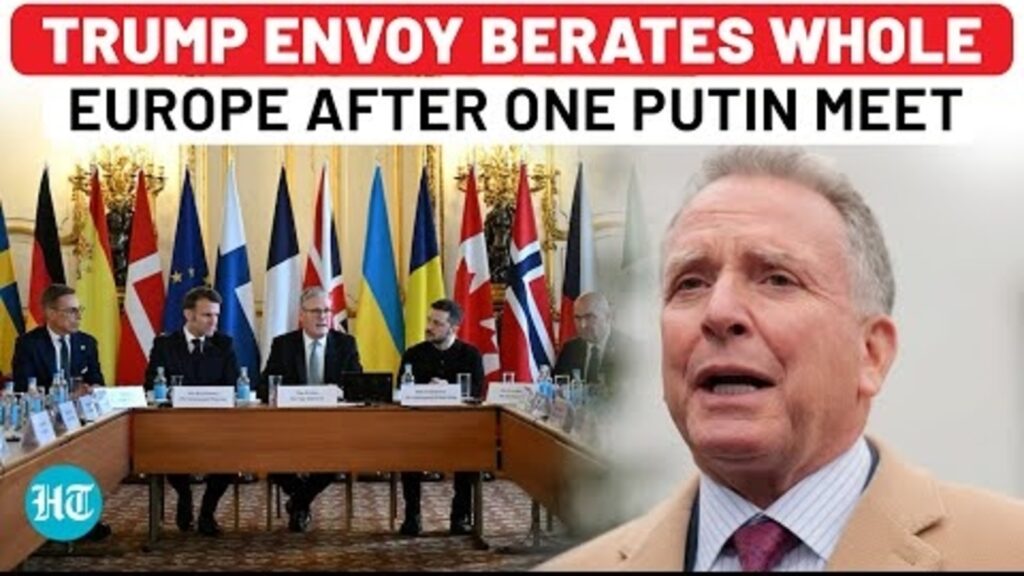 Trump Envoy Reveals Russia’s Europe Plan After Personal Putin Meeting: ‘They Have Crimea And…’
