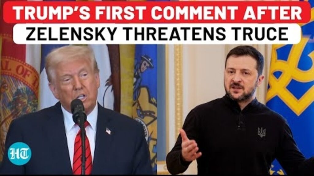 Trump First Comment After Zelensky Threatens Truce With Attack On Russian Nuclear Bomber Base