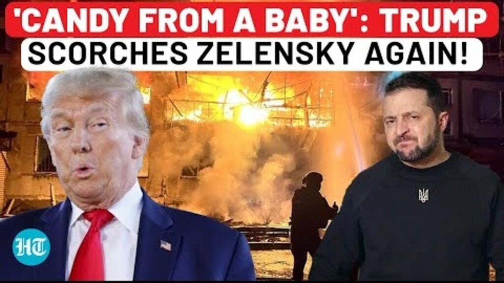 Trump Goes Full Drama on Zelensky Over US Aid, Weapons With ‘He Took Money Like Candy from a Baby’