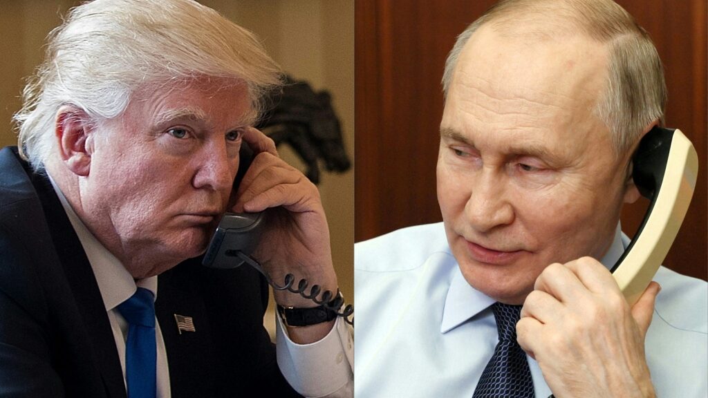 Trump, Putin begin high-stakes call with Ukraine peace deal on the line