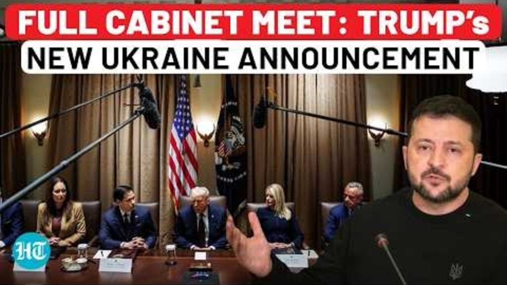 Trump Shocks Zelensky With New Ukraine Announcement At 2nd Cabinet Meet? Full Video | Elon Musk | US