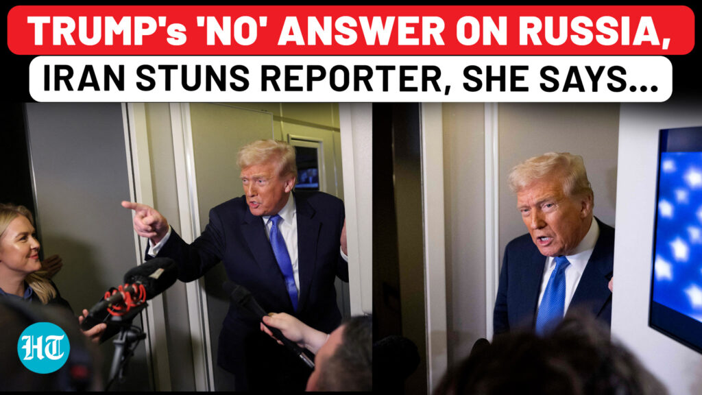Trump’s Simple ‘No’ On Russia, Iran, China Army Question Surprises Reporter, She Asks ‘Why Not?’| US