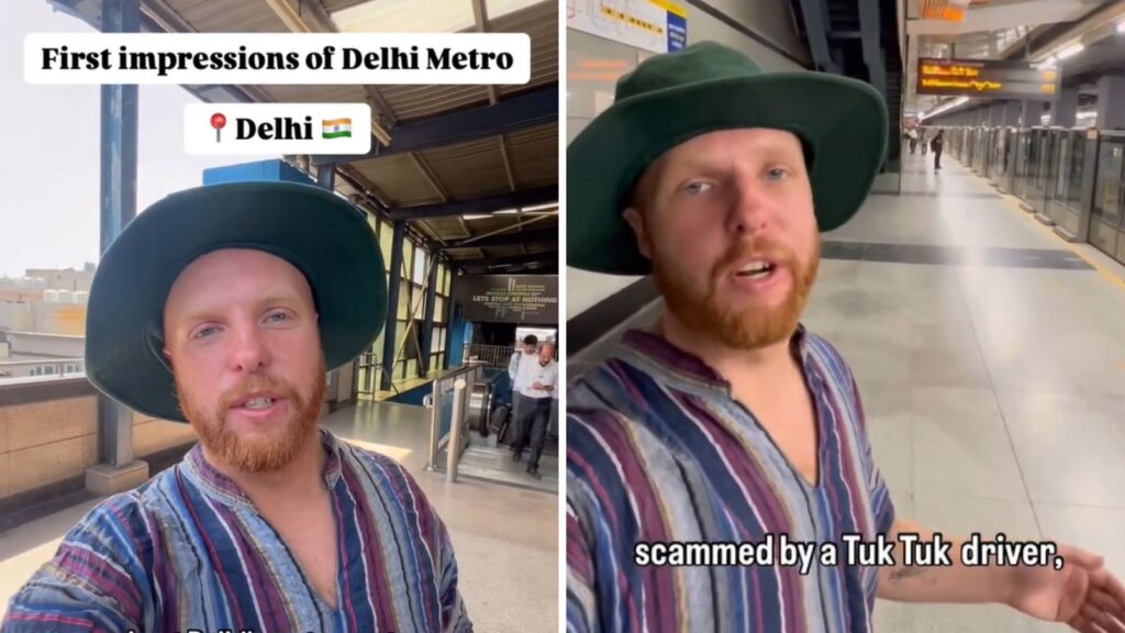 UK man advises tourists to take Delhi Metro to avoid getting ‘scammed’ by rickshaw drivers | Trending