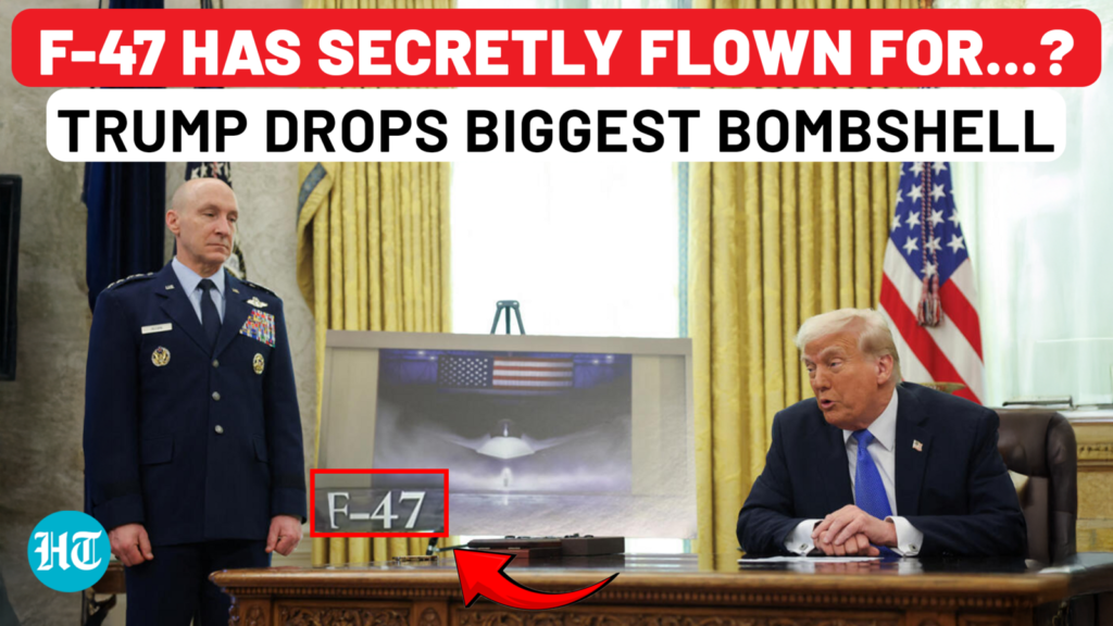 US Air Force’s Best-Kept Secret Out? As Iran Threat Looms, Trump Reveals 6th Gen F-47 Fighter