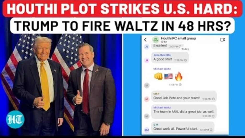 Unexpected Big Win for Houthis? Trump to Fire Mike Waltz In Just 48 Hours Amid Signal Leak Chat?