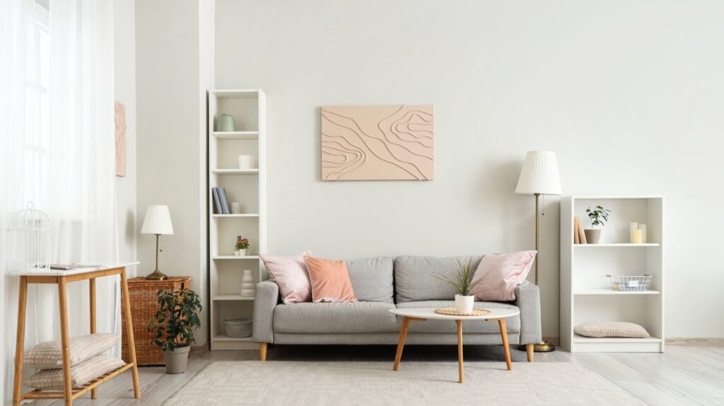Unorganised living room? Declutter the space with these simple tips