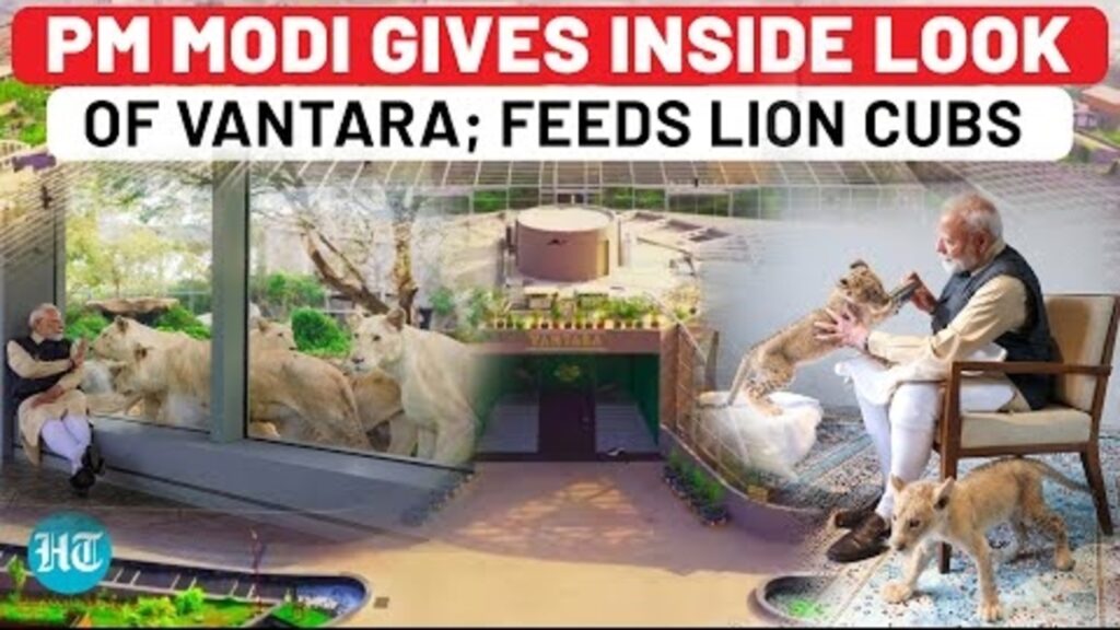 Vantara: PM Modi Inaugurates World’s Largest Wildlife Rehabilitation Centre, Gives Inside Look