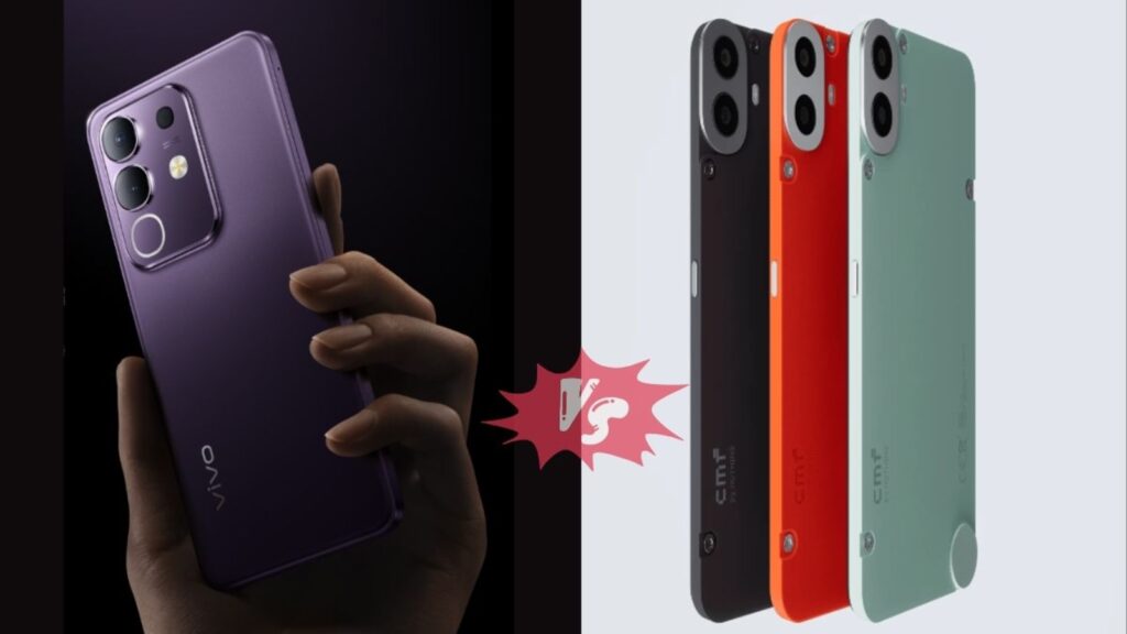 Vivo T4x 5G vs CMF Phone 1: Comparing display, performance, battery, and design in the budget segment