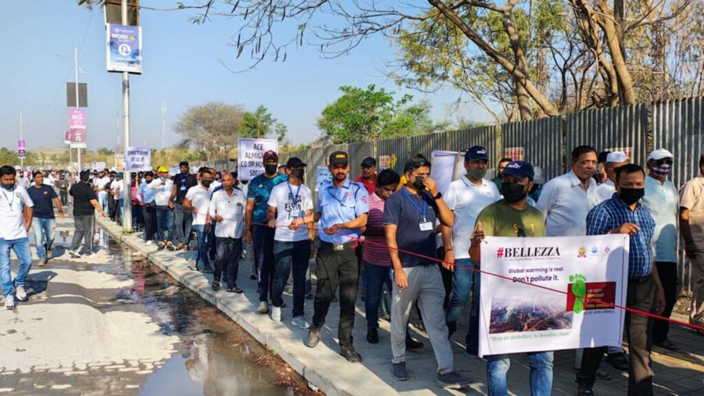 Wakad, Tathawade residents hold silent march to protest against air pollution