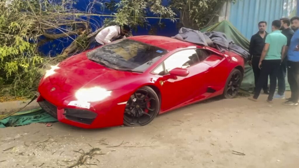 Was Noida Lamborghini speeding at 300 kmph? What initial investigation found in car crash | Latest News India