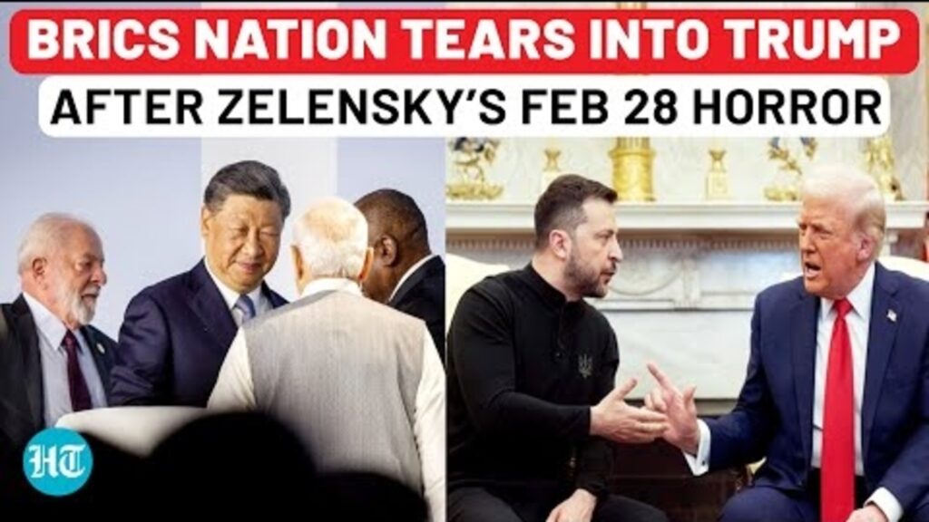 Watch: BRICS Leader Shreds Trump Over Zelensky’s White House Humiliation | Brazil President Says…