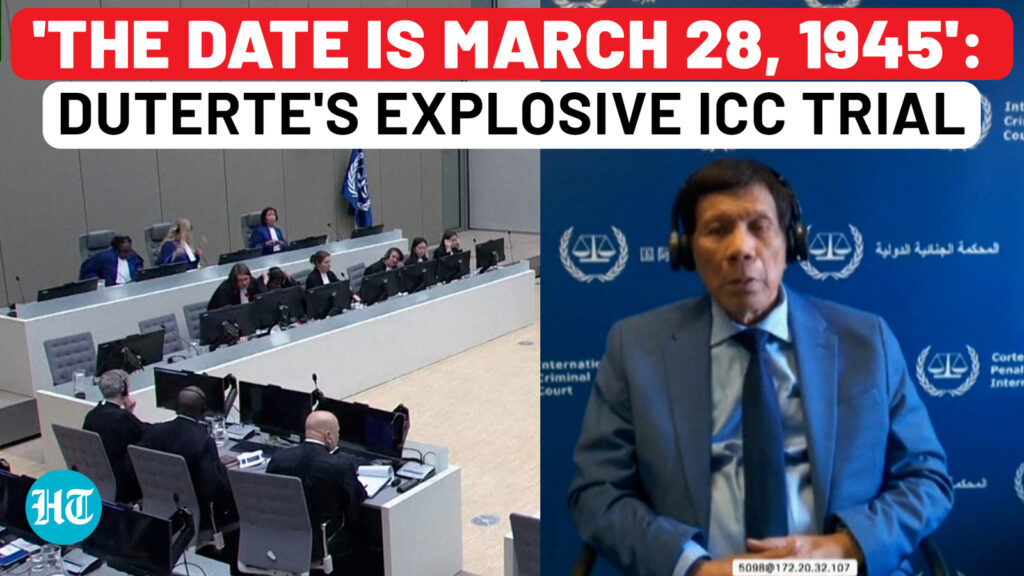 Watch Duterte’s Day 1 ICC Showdown: Ex-Philippine President Makes His First Appearance at The Hague