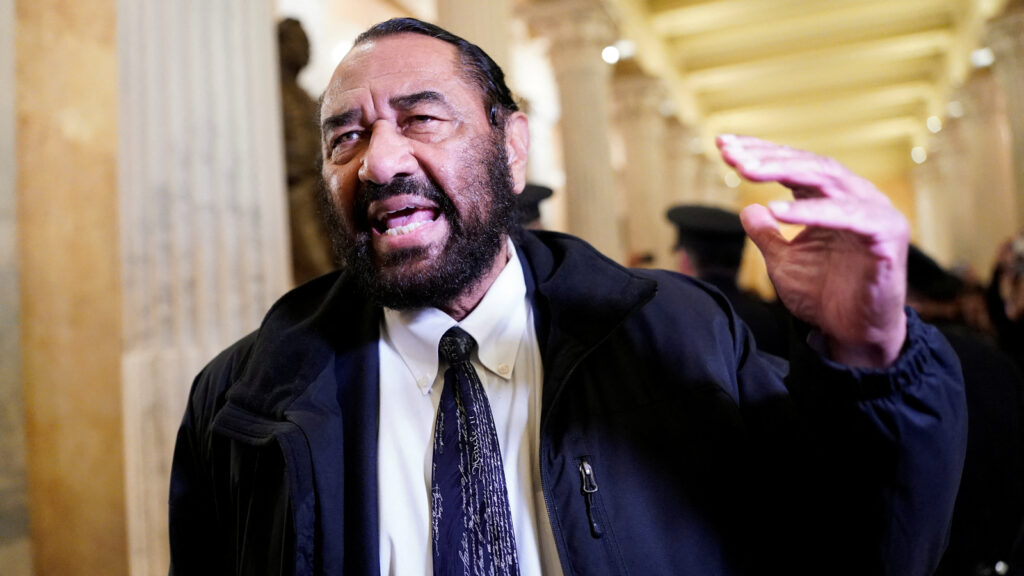 Who is Al Green, the Democrat kicked out for interrupting Trump speech?