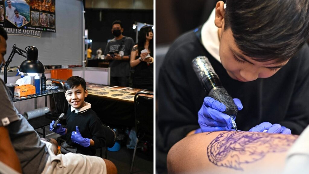 Who is Napat Mitmakorn? 9-year-old tattoo artist who shocked the world with his skills | Trending
