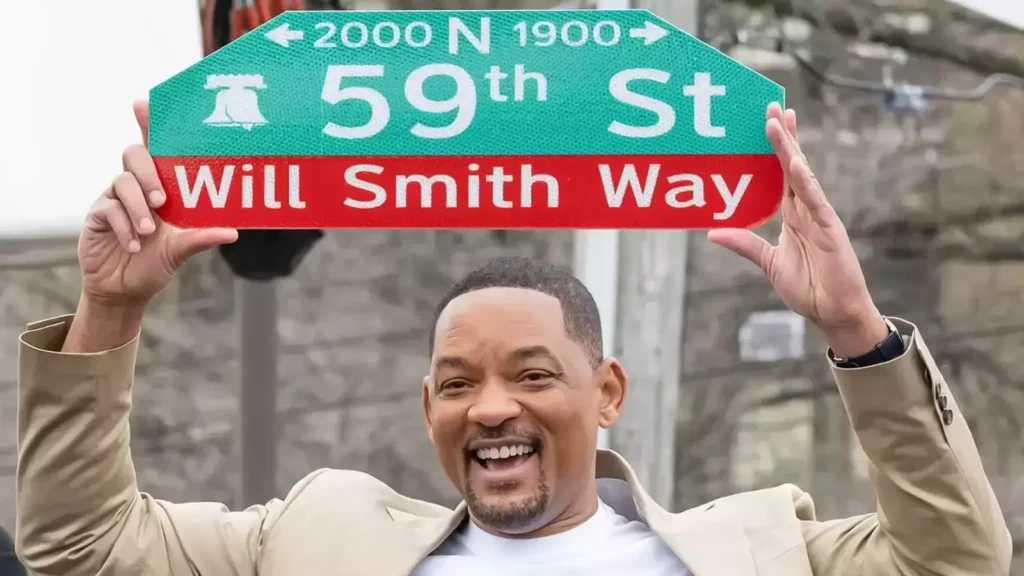 Will Smith gets a street named after him in his hometown of Philadelphia: ‘This is the honor of a lifetime’