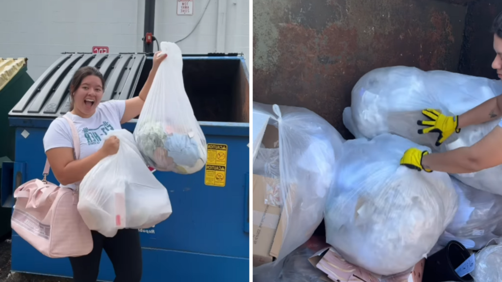 Woman claims she saved ₹44 lakh in 2 years by shopping in garbage bins not stores | Trending