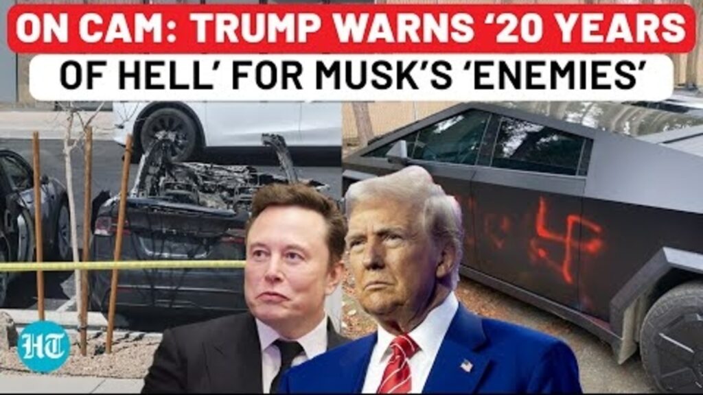 World’s Most Feared Prison For Musk’s ‘Enemies’? Trump Warns Tesla Vandals Of ‘20 Years In Hell’ |US