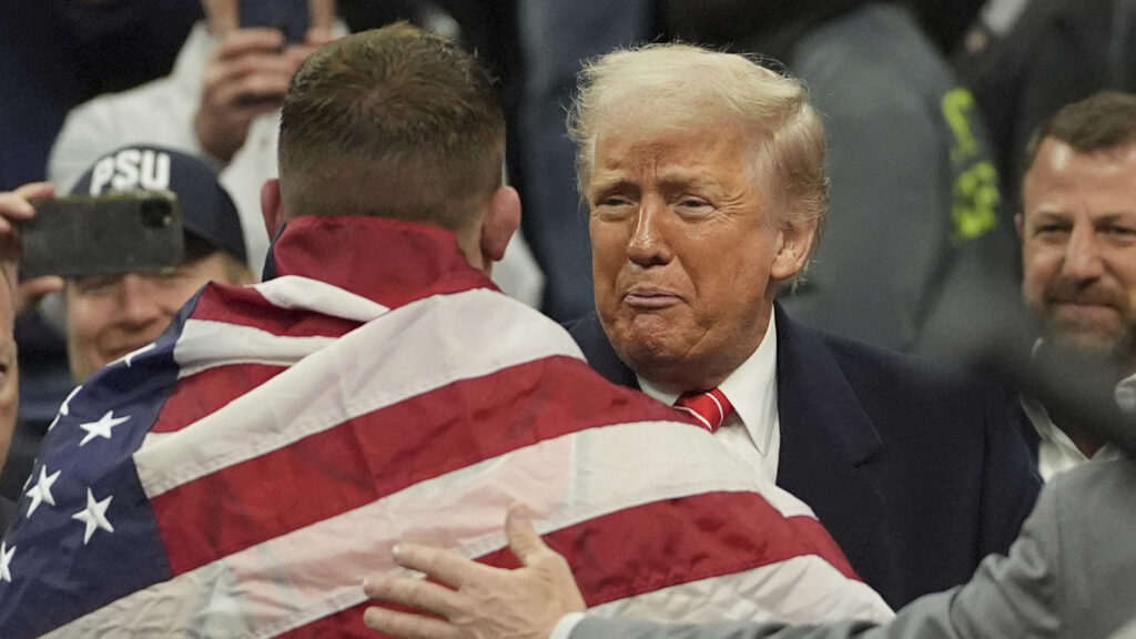 Wrestler’s Trump salute steals NCAA spotlight – You won’t believe what happened next!