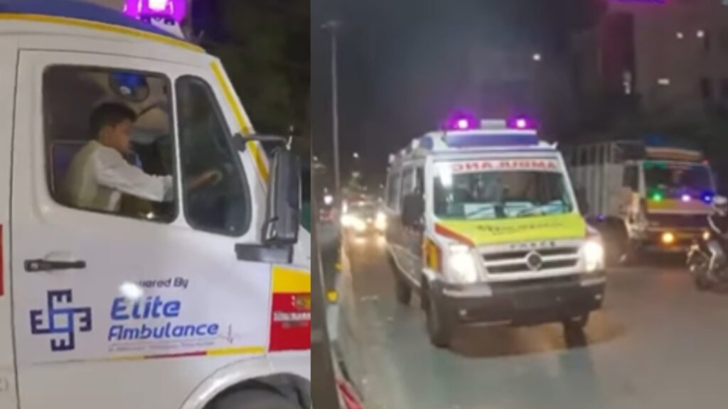 YouTuber steps up to navigate an ambulance through Bengaluru traffic, wins internet’s praise | Trending