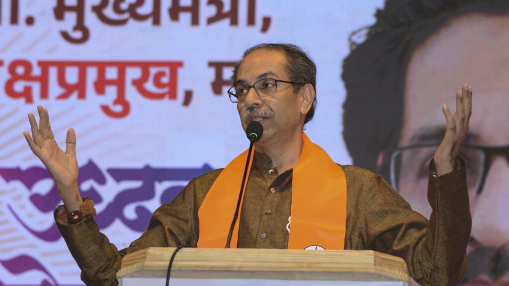 ‘Jai Bhavani, Jai Shivaji’: Uddhav Thackeray’s response to BJP’s ‘Jai Shri Ram’ | Latest News India