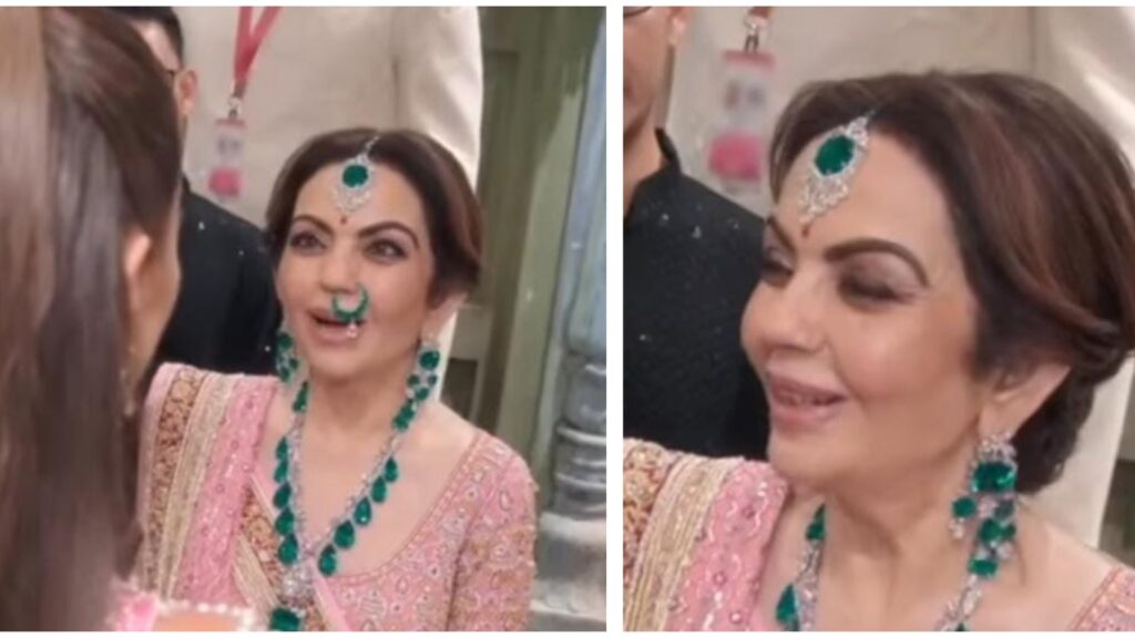 ‘Just billionaires dropping diamonds’: Cute The Kardashians footage shows Nita Ambani’s emerald nose ring falling off | Web Series