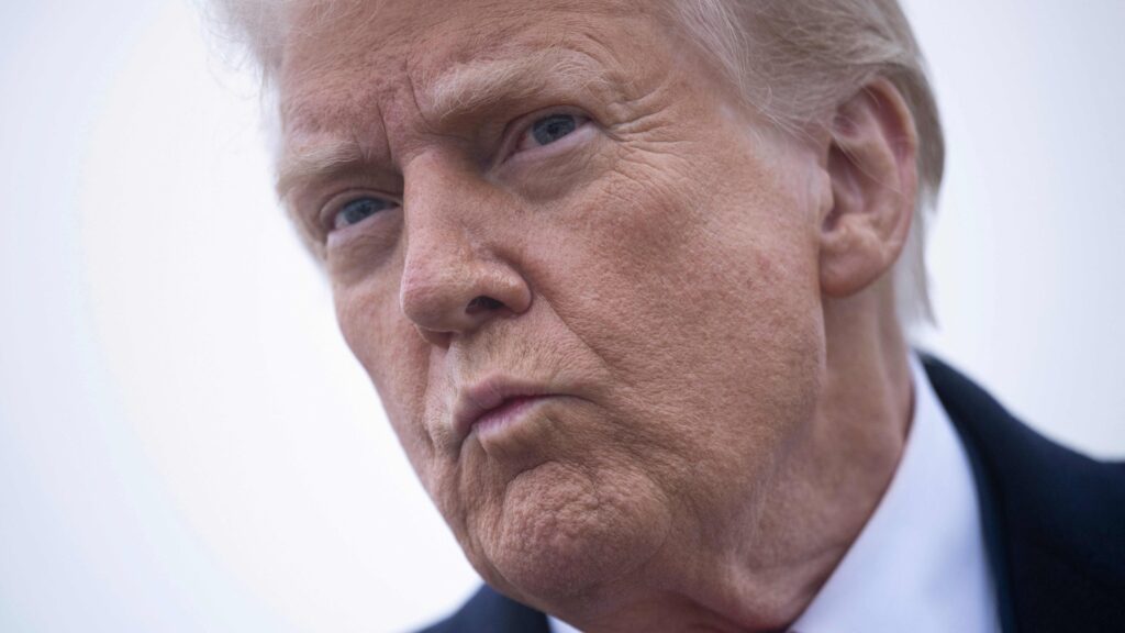 ‘She became a big story’: Donald Trump’s ‘death stare’ to reporter on mic hit goes viral