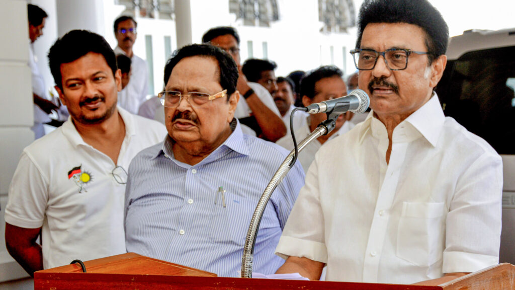 ‘Slave to RSS’: DMK attacks BJP for boycotting MK Stalin’s delimitation meeting | Latest News India