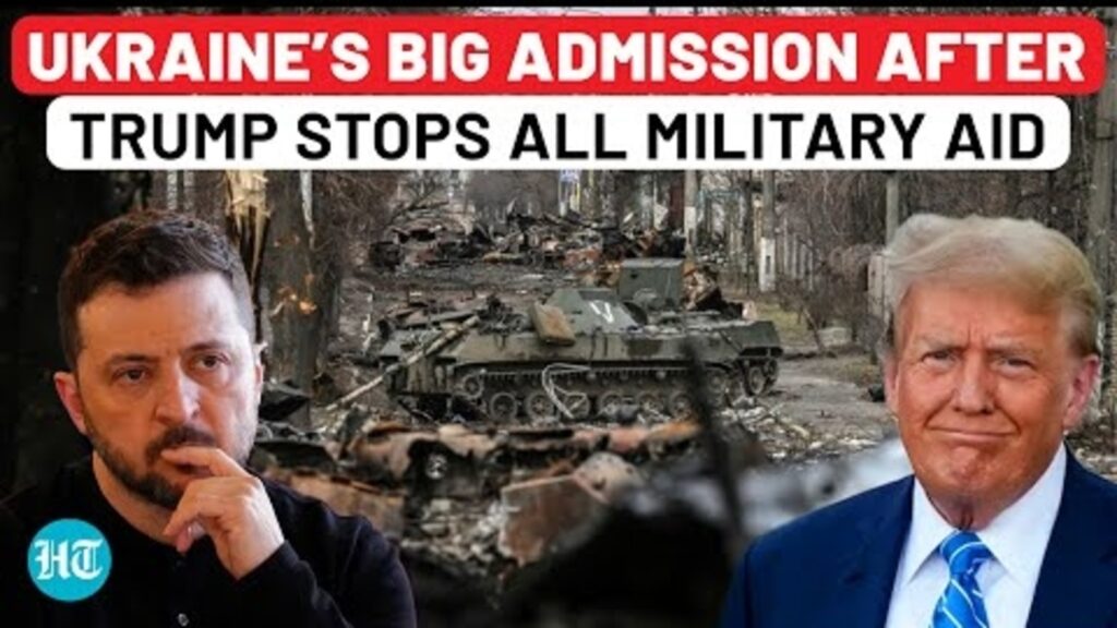 ‘Trump Is Pushing Us Towards…’: Ukraine’s Panicky First Reaction After U.S. Stops All Military Aid