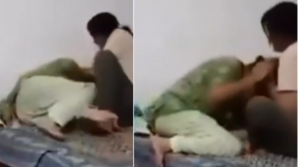 ‘Will drink your blood’: Woman caught on video biting, beating mother over property dispute | Latest News India