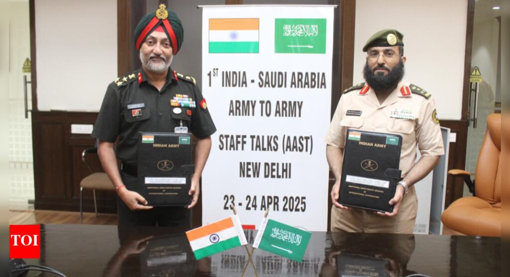 India, Saudi Arabia hold Inaugural Army-to-Army Staff Talks, with focus on defence cooperation |