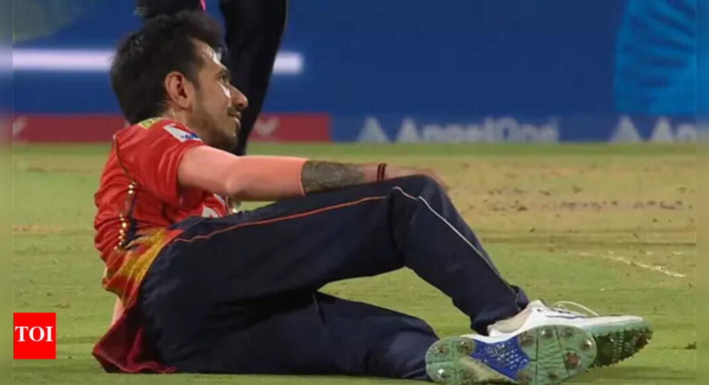 Yuzvendra Chahal: Watch: Yuzvendra Chahal’s meme-inspired viral celebration after hat-trick against CSK, says ‘had planned to do this’