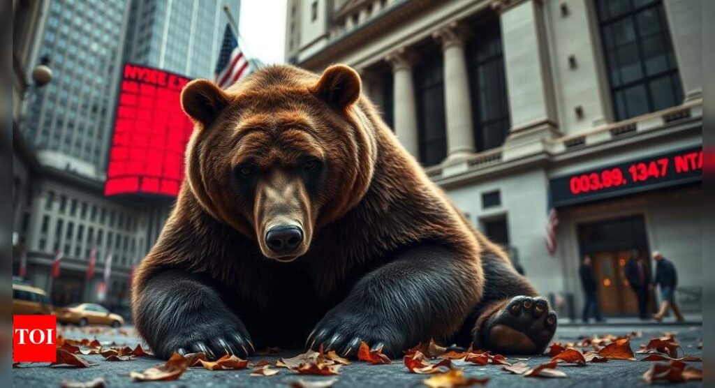 US markets Today: Dow slumps over 400 points, Nasdaq slides after data shows economy contracted last quarter