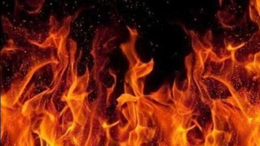2 killed, 3 injured in fire in Kolkata cloth godown | Kolkata