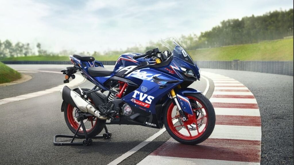 2025 TVS Apache RR 310 launched at ₹2.78 lakh, gets new features