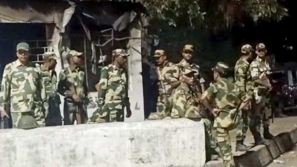 5 cops injured during Waqf stir in Tripura
