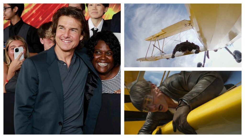 ‘8000 ft, 140 mph winds, no CGI’: New footage of Tom Cruise’s insane Mission Impossible 8 stunt shocks fans | Hollywood
