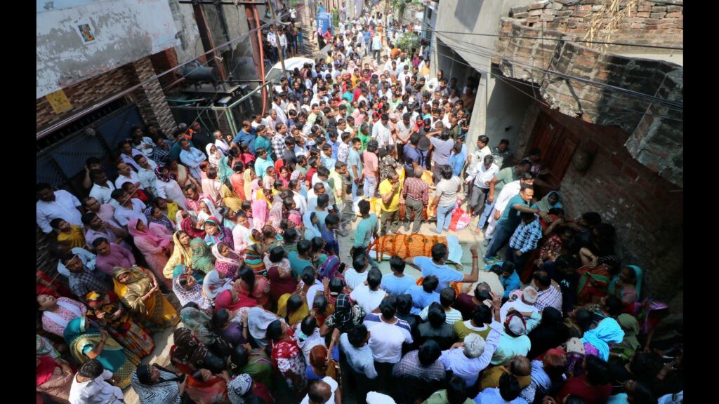 A home shattered by tragedy as mortal remains of five killed in Raj mishap reach home