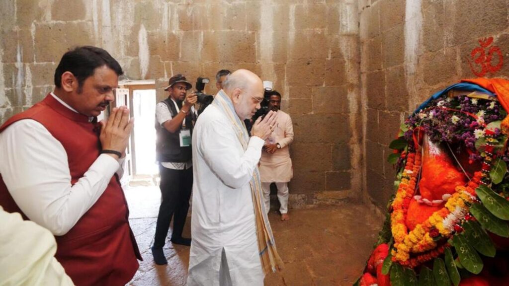 A new law to punish those who speak ill of Shivaji: CM at Raigad Fort | Mumbai news