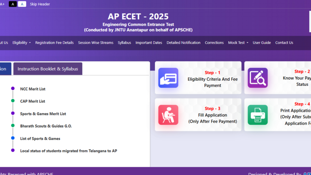 AP ECET 2025 registration without late fee ends tomorrow at cets.apsche.ap.gov.in, direct link here | Competitive Exams