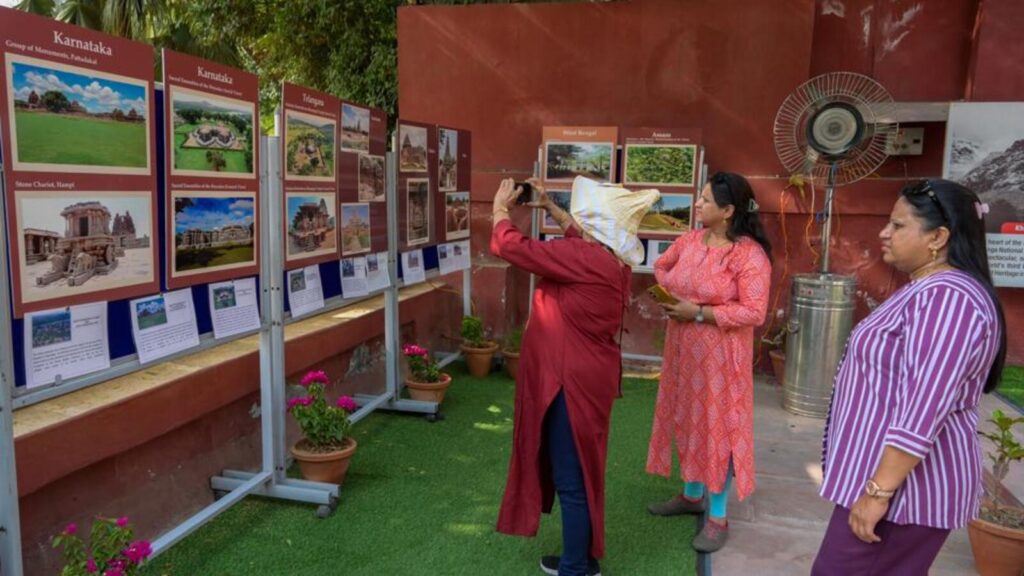 ASI opens exhibition on World Heritage Day at Jantar Mantar | Latest News Delhi
