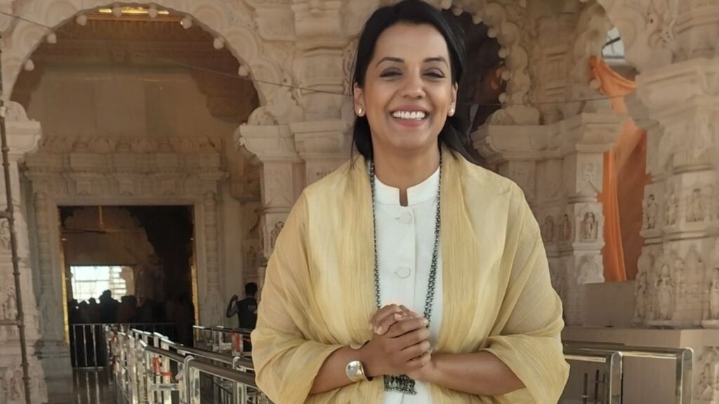 Actor Mugdha Godse on her first visit to Ram Temple: The vibe in Ayodhya just blows you away